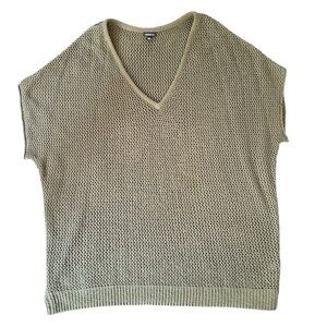 Women's Olive Torrid V-Neck Sweater
